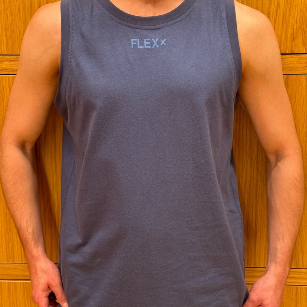 Men's Monochromatic Blue Tank Top